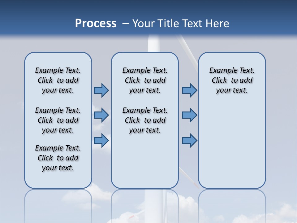 Sustainability Target Cloud PowerPoint Template