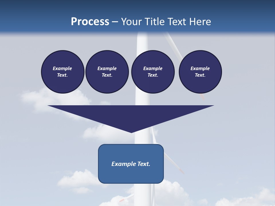 Sustainability Target Cloud PowerPoint Template