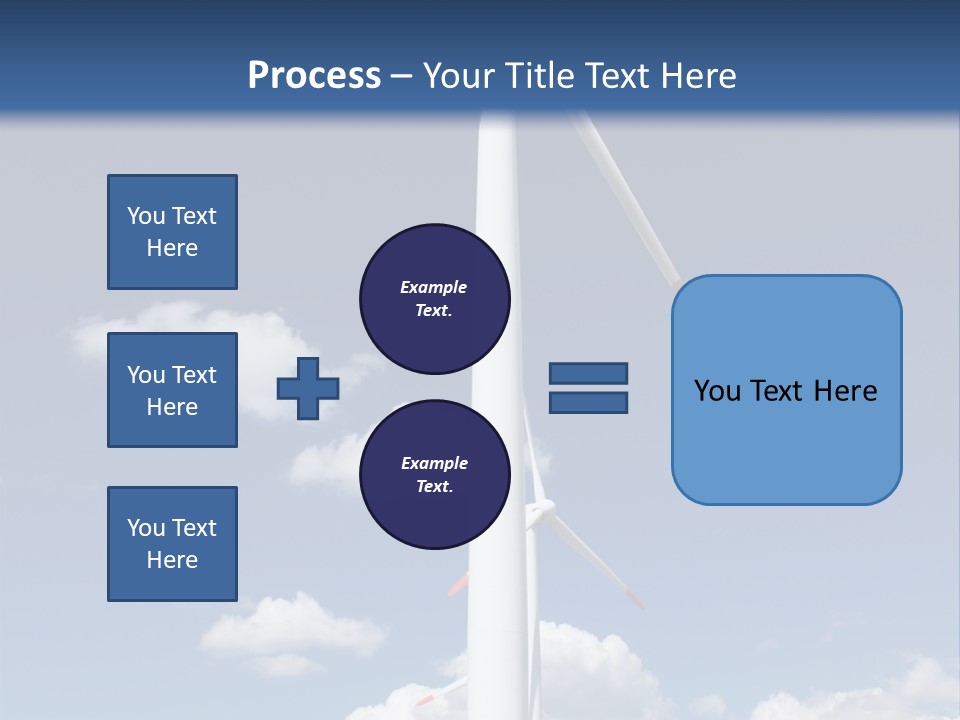 Sustainability Target Cloud PowerPoint Template