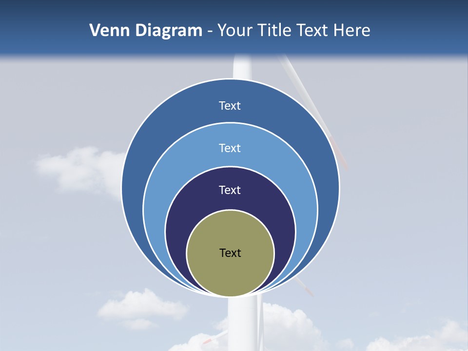Sustainability Target Cloud PowerPoint Template