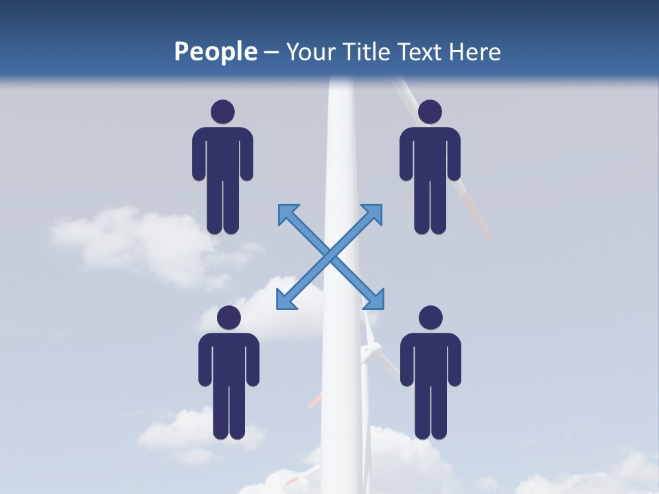 Sustainability Target Cloud PowerPoint Template