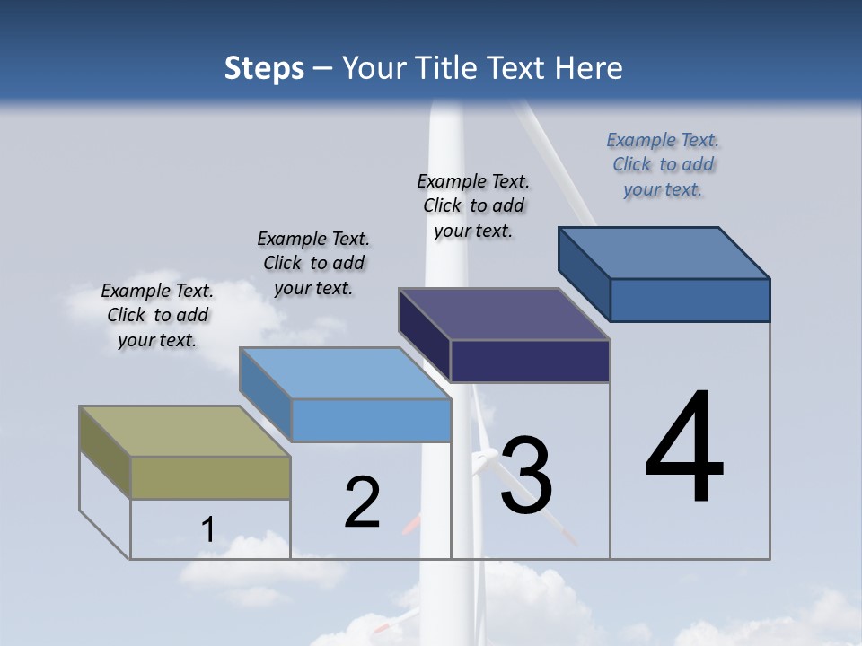 Sustainability Target Cloud PowerPoint Template