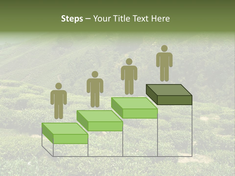 Plants Horizontal Gradient PowerPoint Template