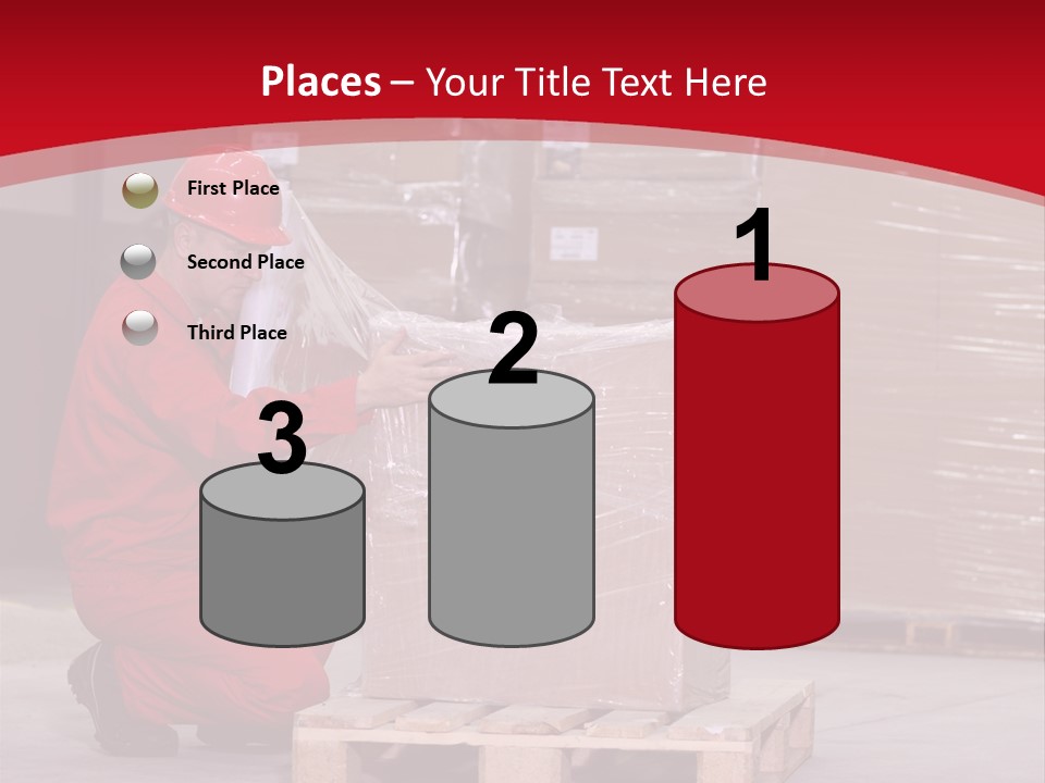 Count Line Box PowerPoint Template