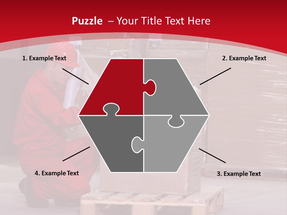 Count Line Box PowerPoint Template