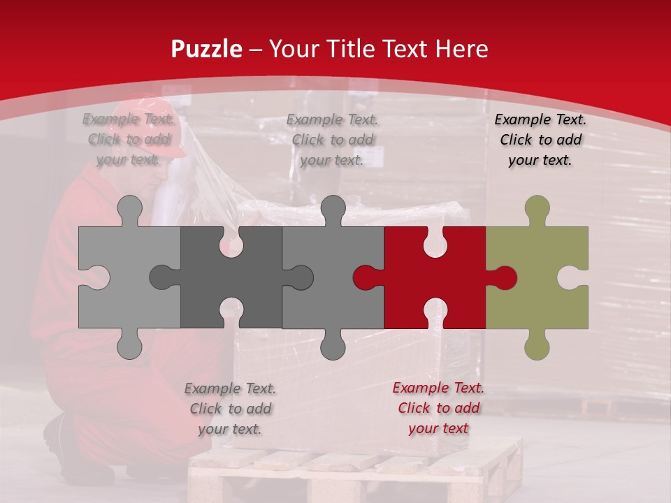 Count Line Box PowerPoint Template