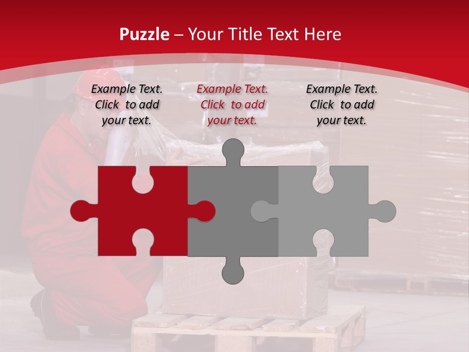 Count Line Box PowerPoint Template