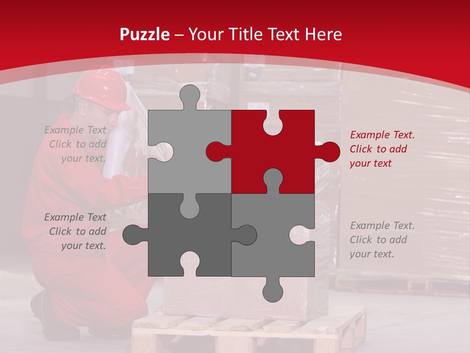 Count Line Box PowerPoint Template