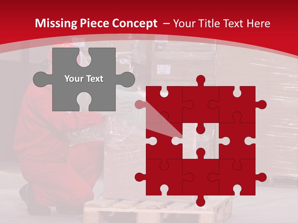 Count Line Box PowerPoint Template