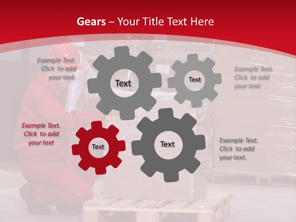 Count Line Box PowerPoint Template