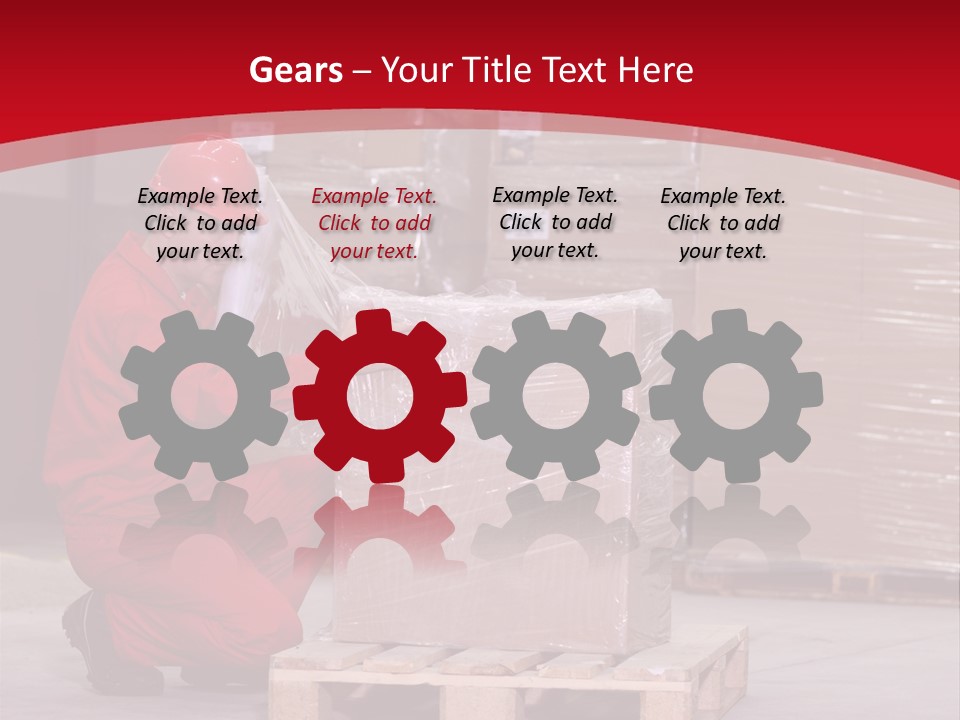 Count Line Box PowerPoint Template