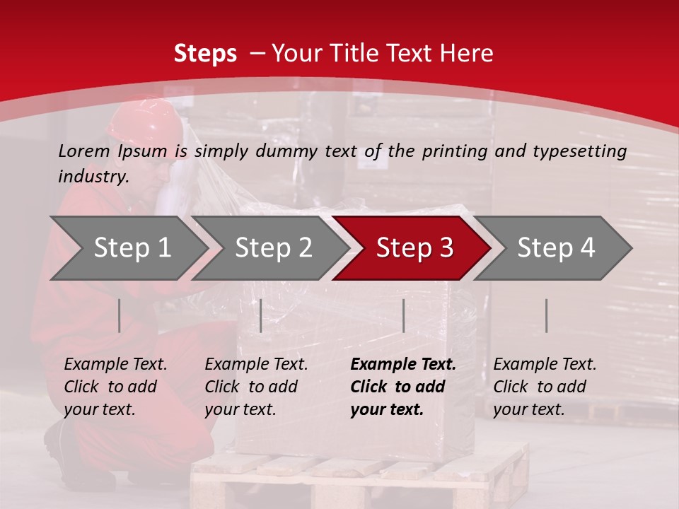 Count Line Box PowerPoint Template