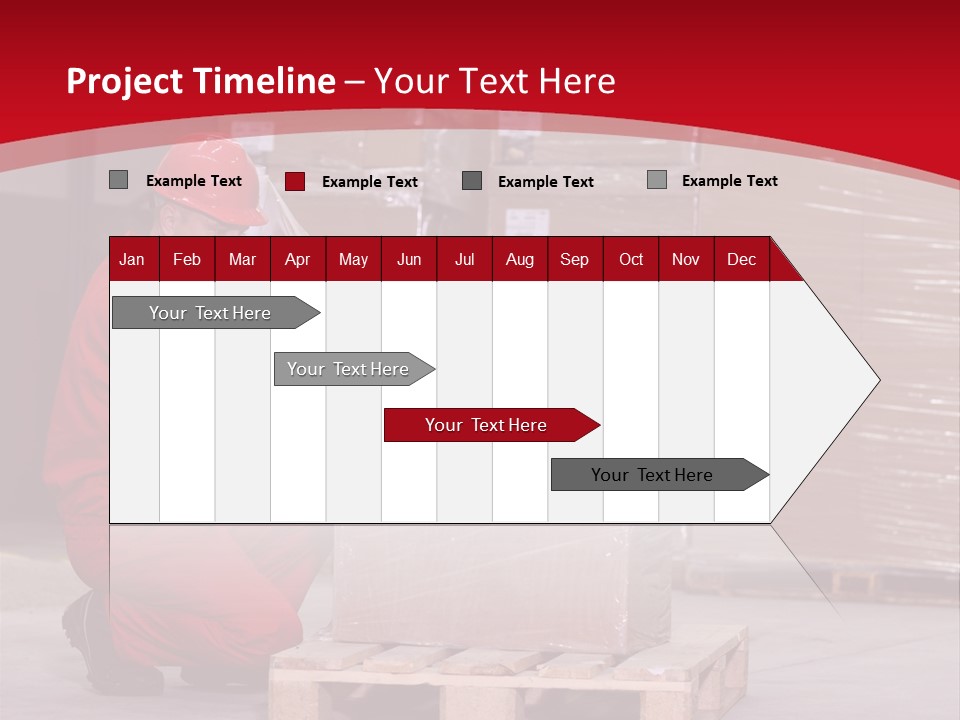 Count Line Box PowerPoint Template