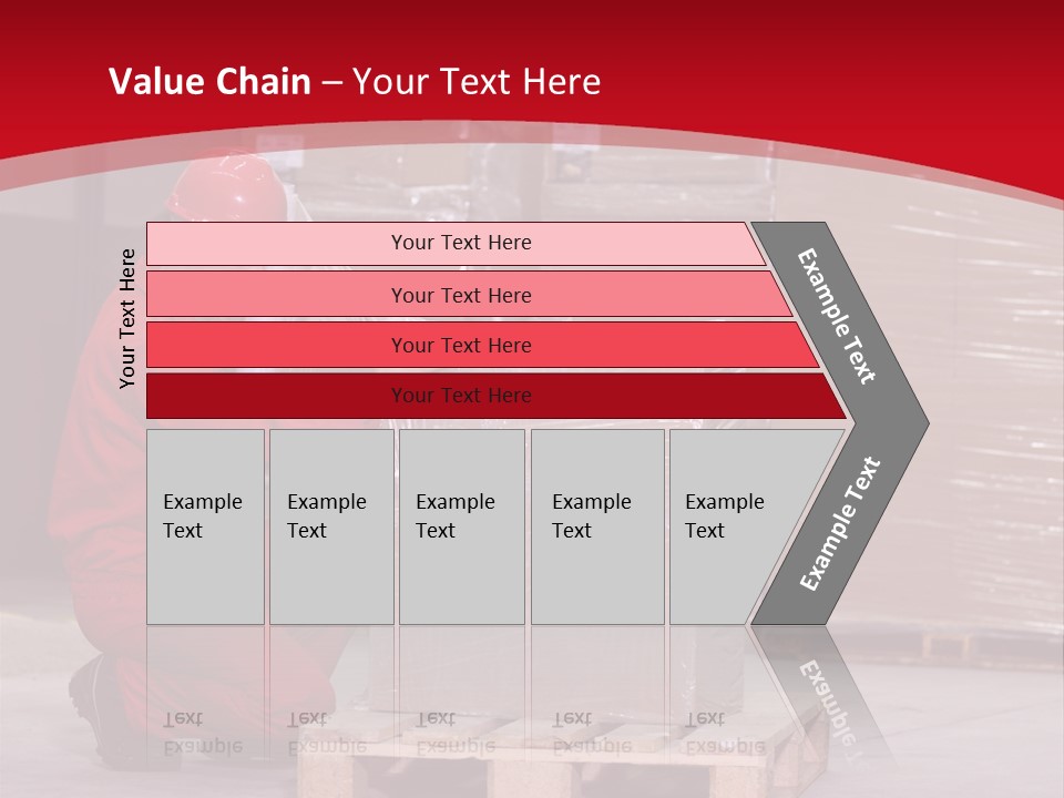 Count Line Box PowerPoint Template