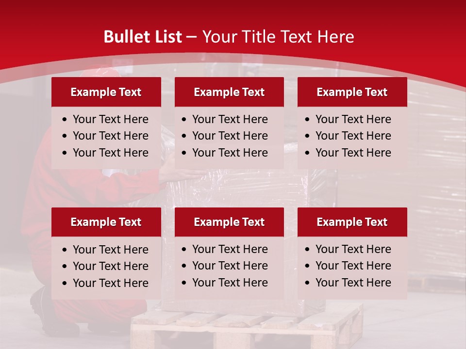 Count Line Box PowerPoint Template