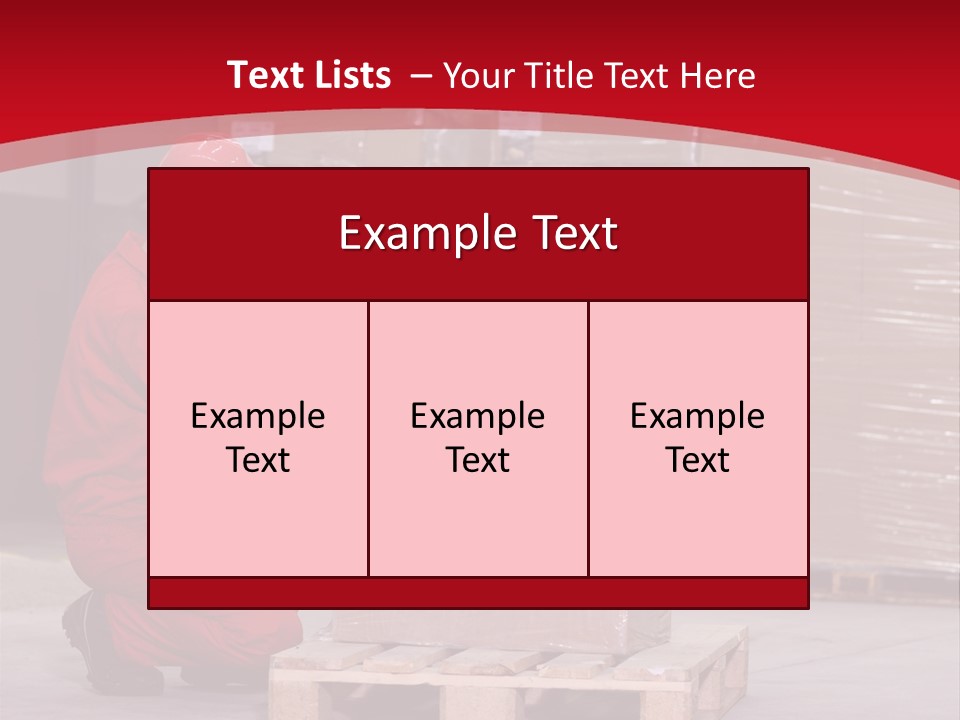Count Line Box PowerPoint Template