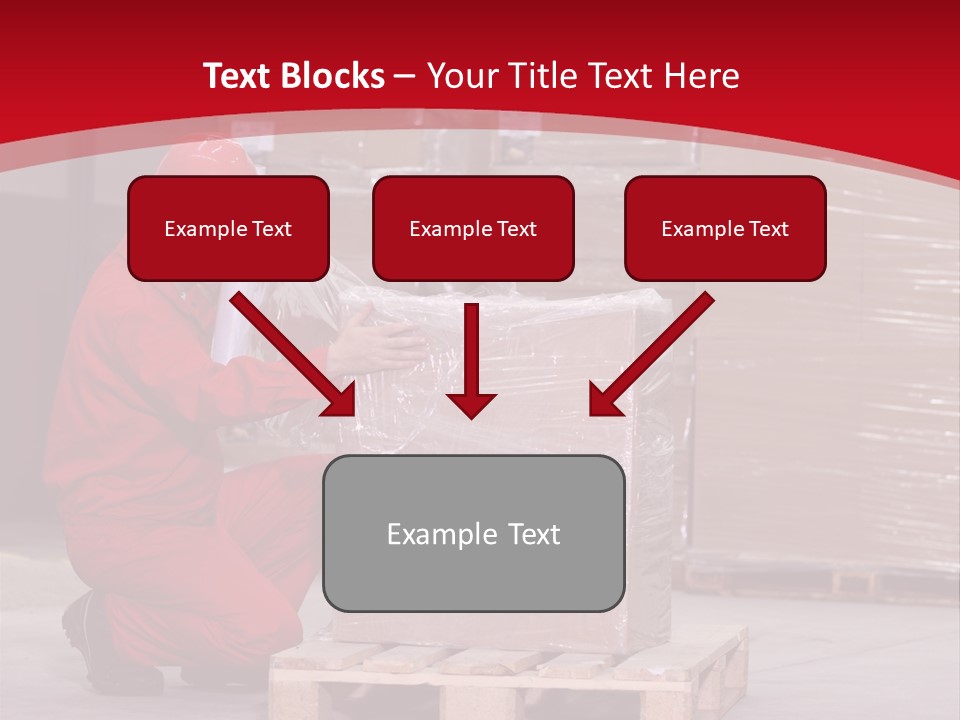 Count Line Box PowerPoint Template
