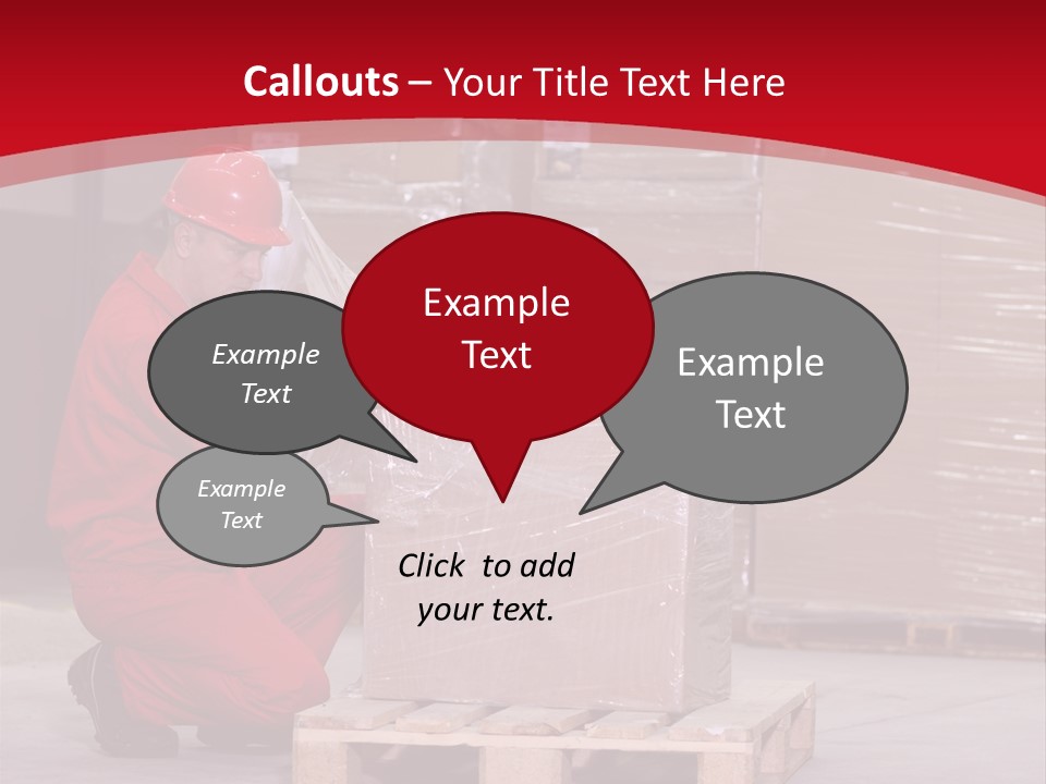 Count Line Box PowerPoint Template