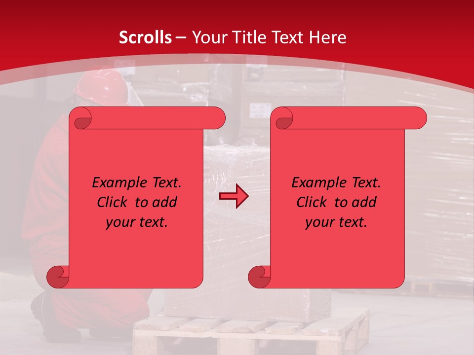 Count Line Box PowerPoint Template