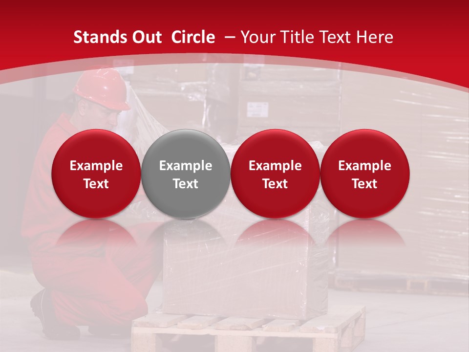 Count Line Box PowerPoint Template