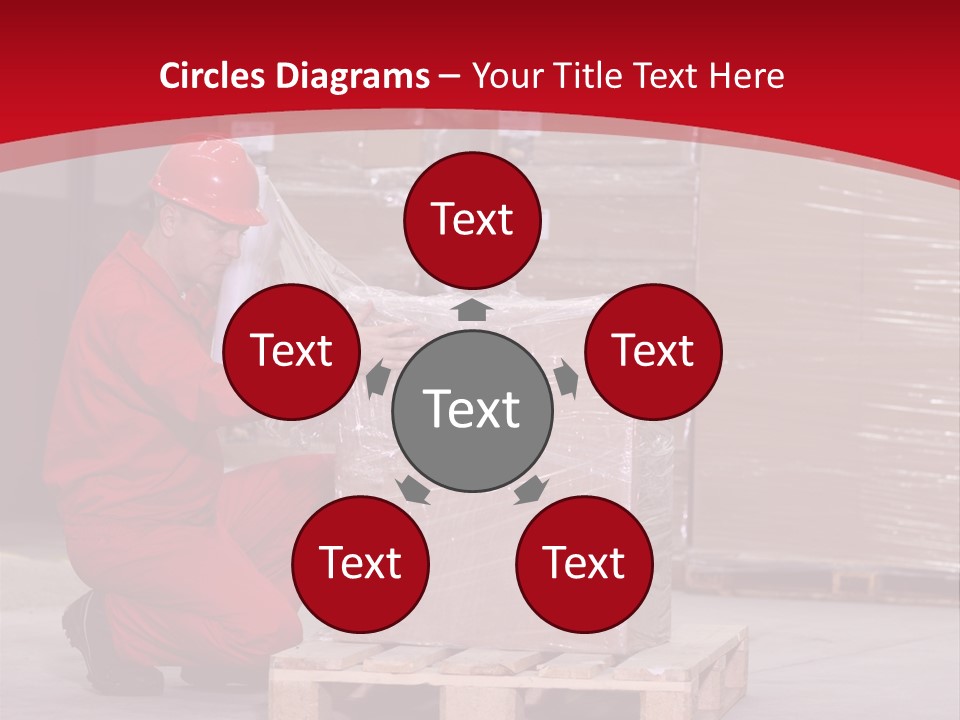 Count Line Box PowerPoint Template