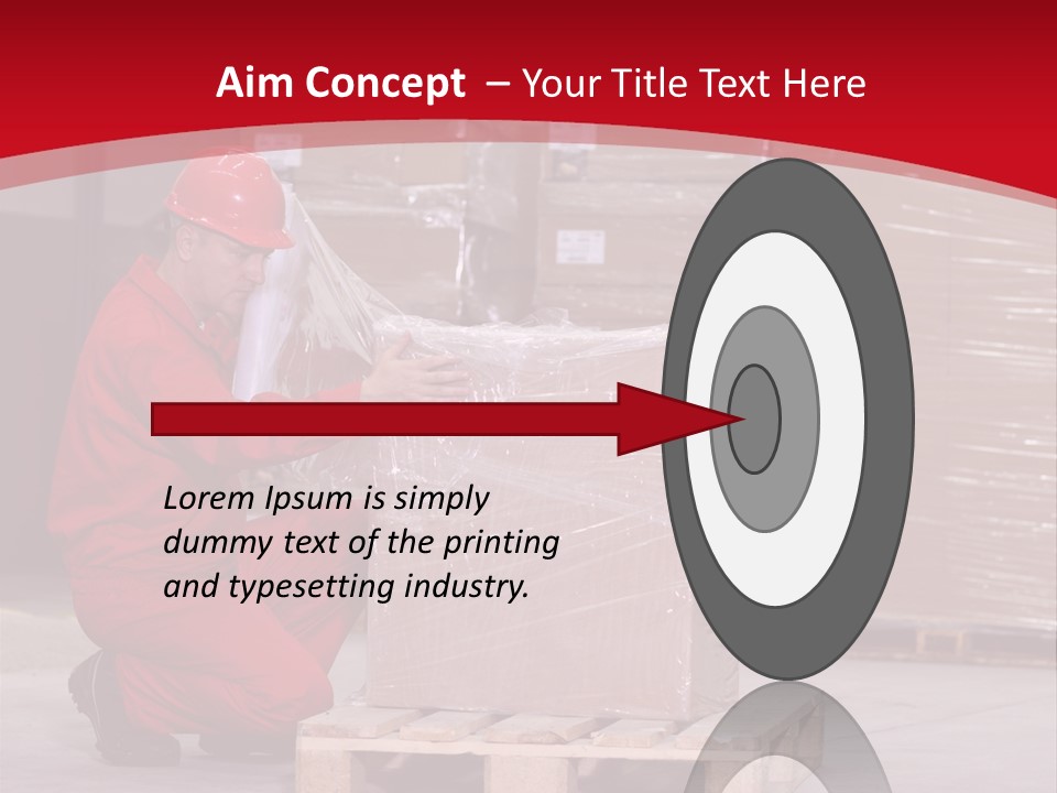 Count Line Box PowerPoint Template