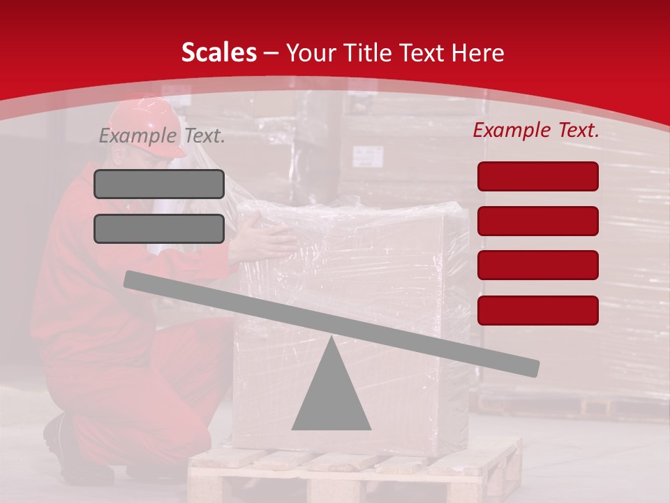 Count Line Box PowerPoint Template