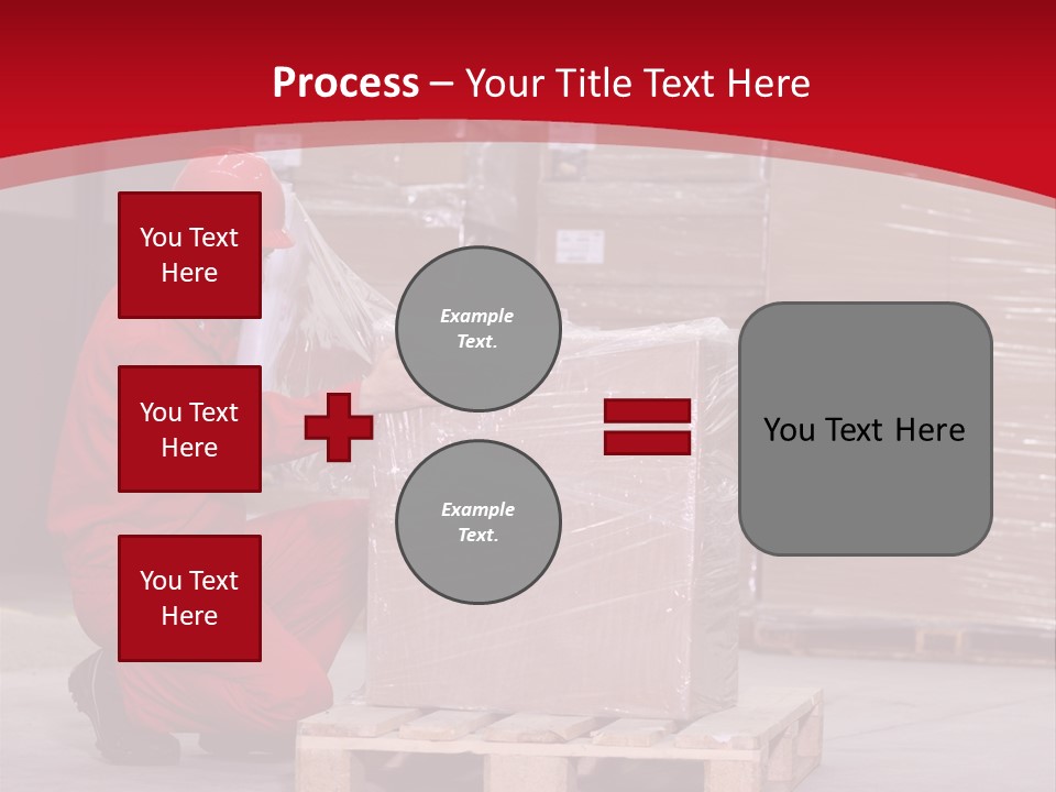 Count Line Box PowerPoint Template