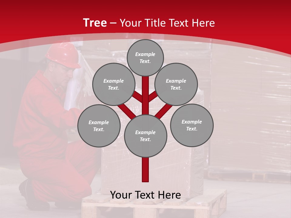 Count Line Box PowerPoint Template