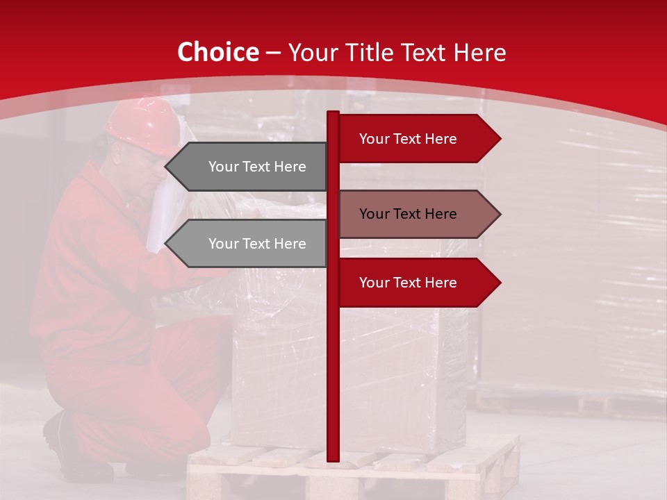 Count Line Box PowerPoint Template