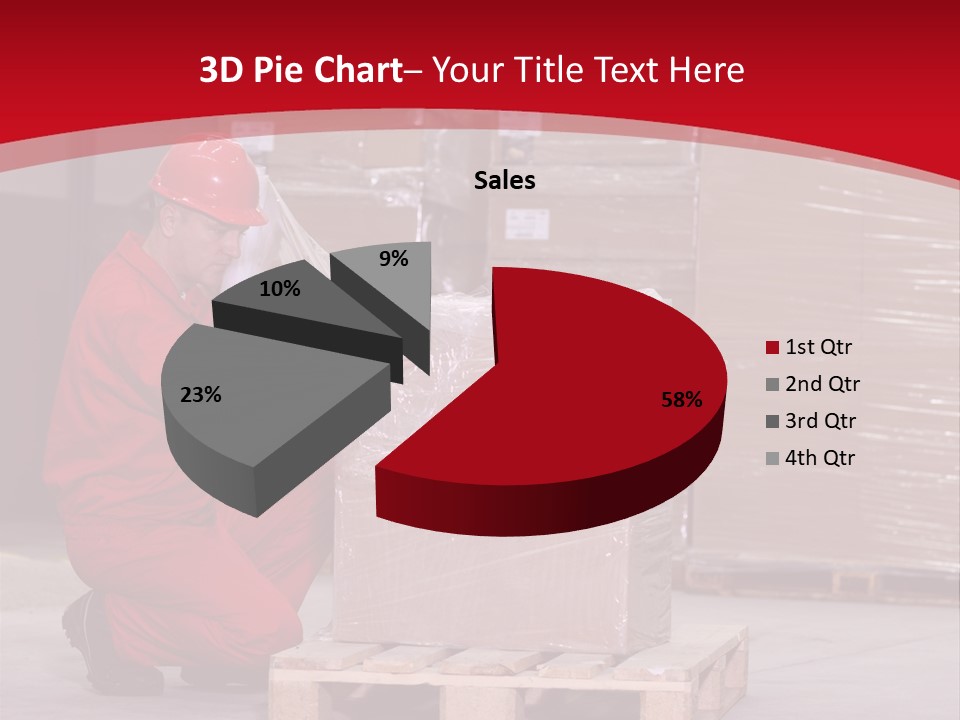 Count Line Box PowerPoint Template