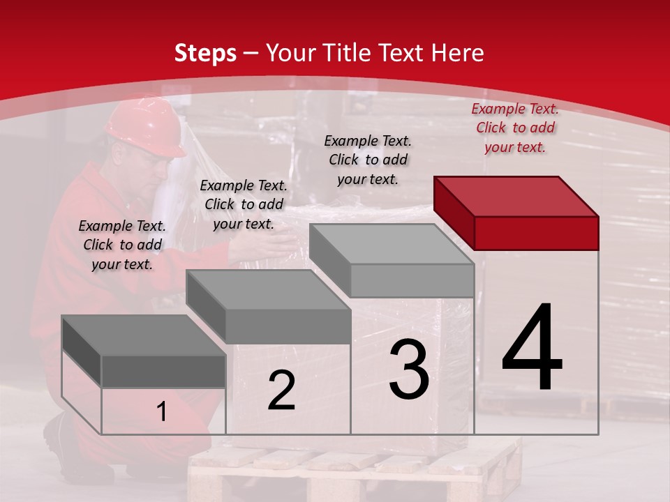 Count Line Box PowerPoint Template