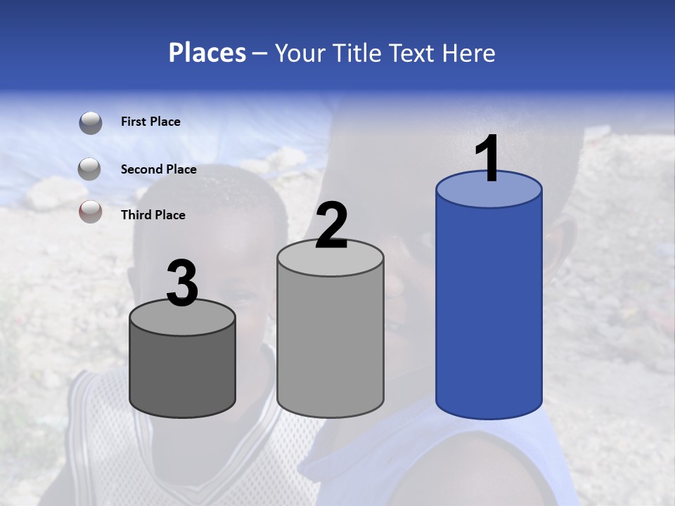 Blue Two Abandoned PowerPoint Template