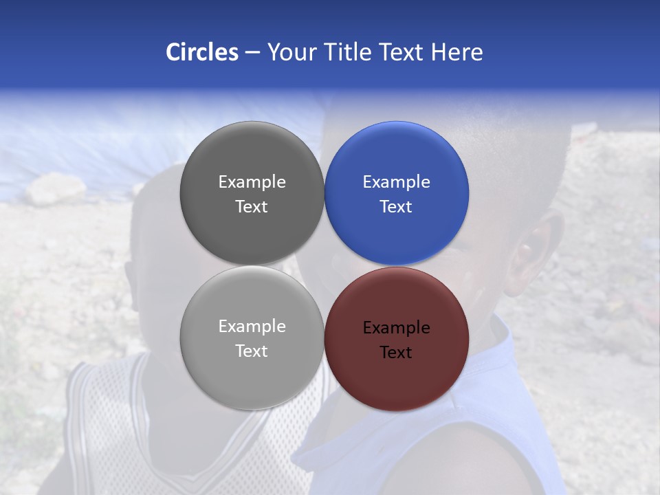 Blue Two Abandoned PowerPoint Template