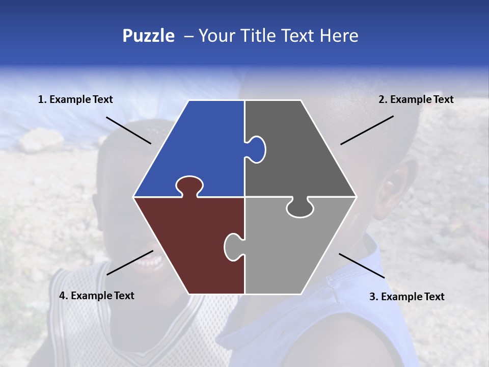 Blue Two Abandoned PowerPoint Template