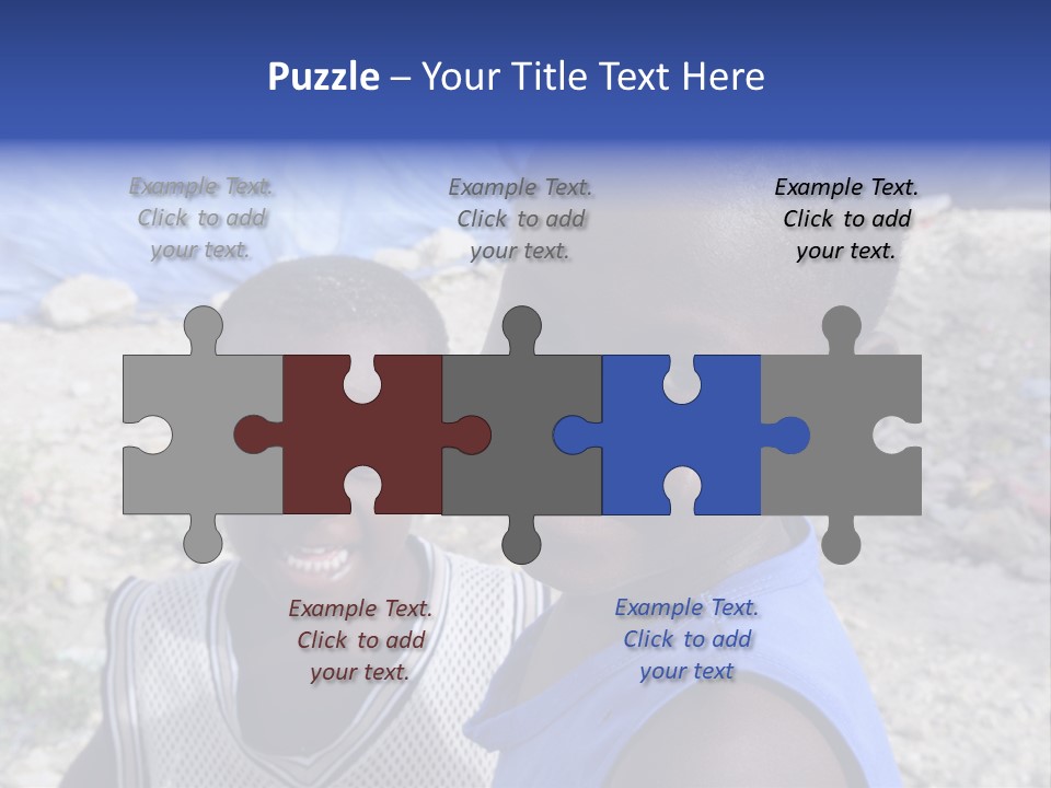 Blue Two Abandoned PowerPoint Template