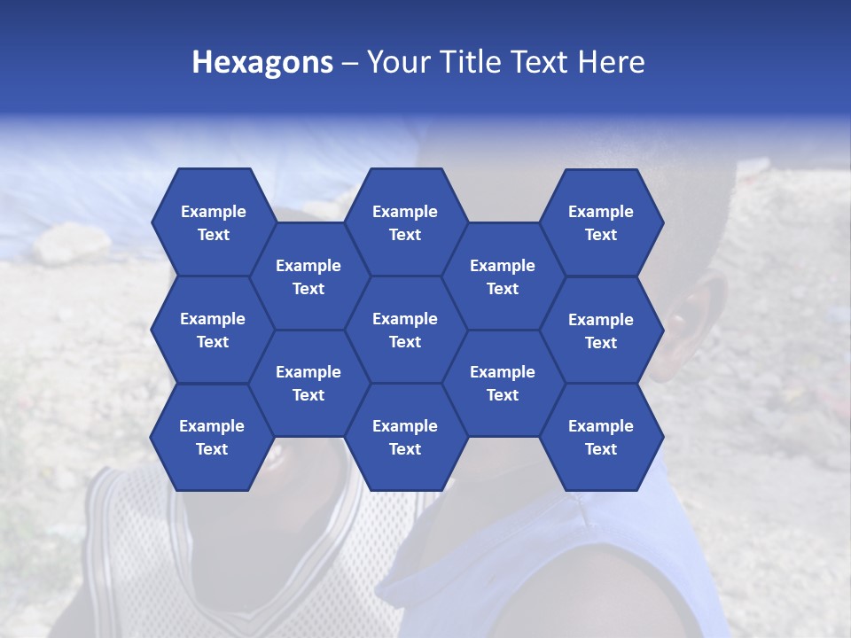 Blue Two Abandoned PowerPoint Template