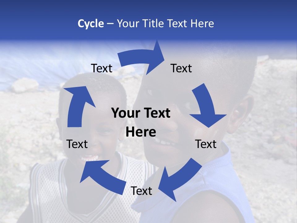Blue Two Abandoned PowerPoint Template