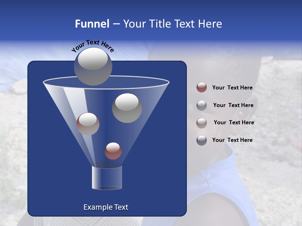 Blue Two Abandoned PowerPoint Template