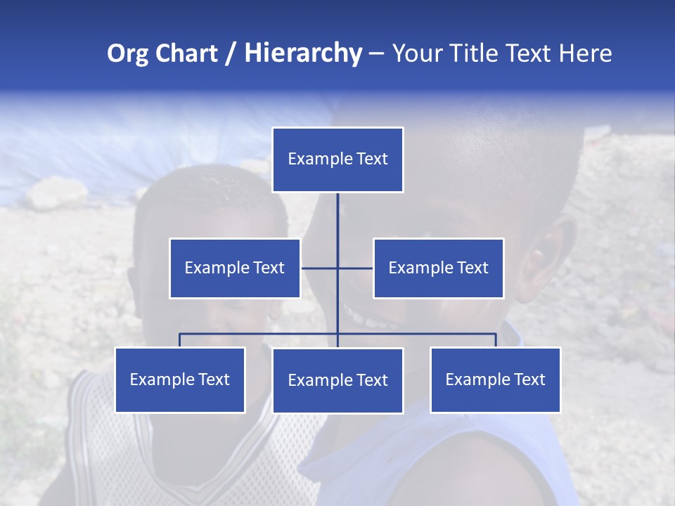 Blue Two Abandoned PowerPoint Template