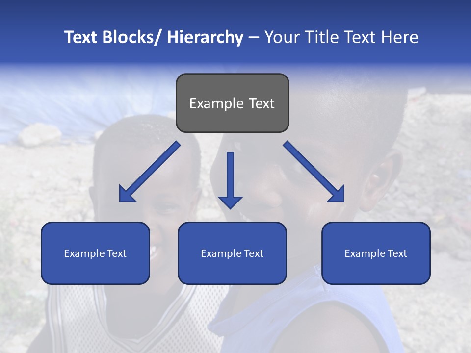 Blue Two Abandoned PowerPoint Template
