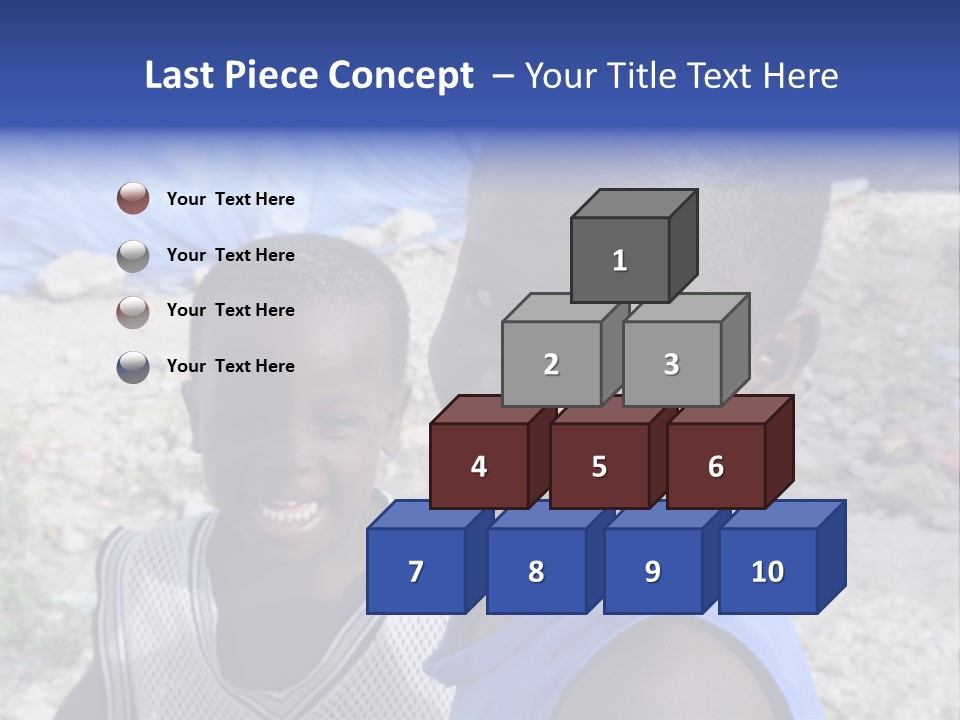 Blue Two Abandoned PowerPoint Template