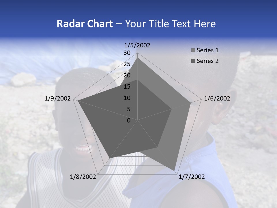 Blue Two Abandoned PowerPoint Template