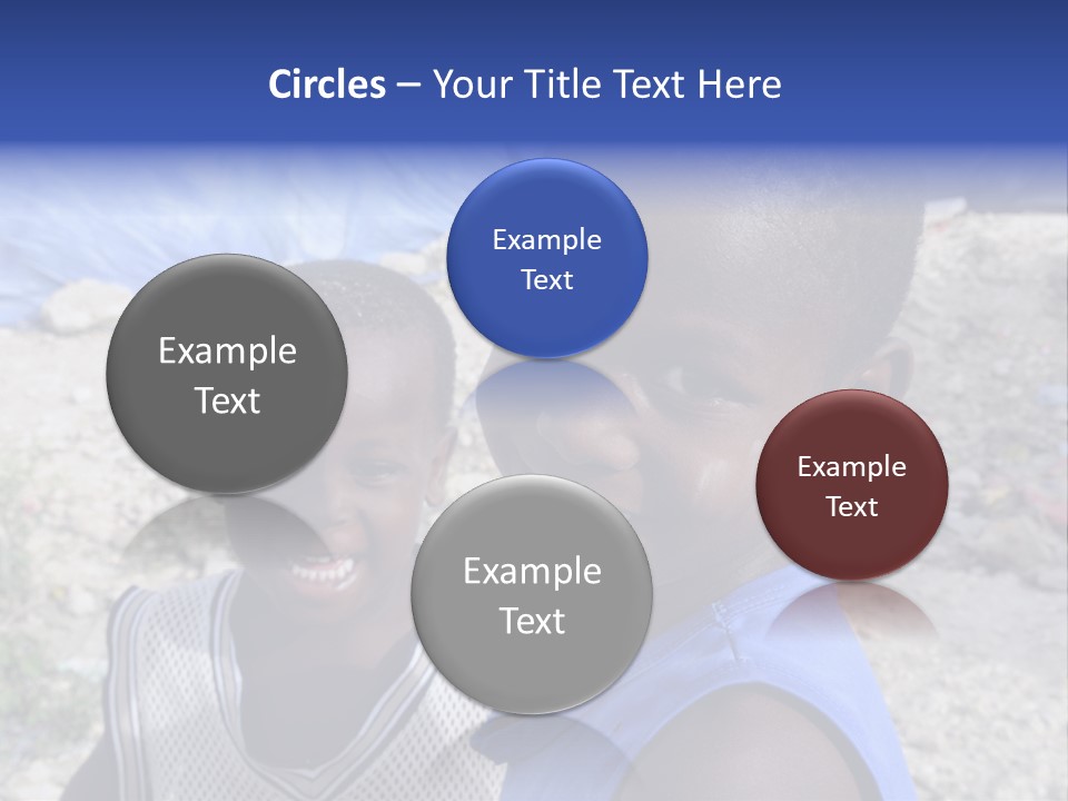 Blue Two Abandoned PowerPoint Template