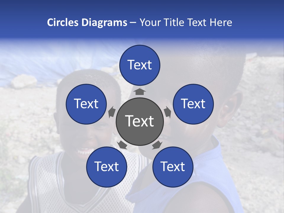 Blue Two Abandoned PowerPoint Template