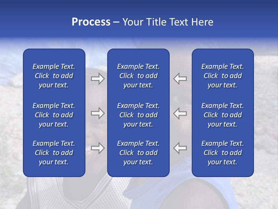 Blue Two Abandoned PowerPoint Template