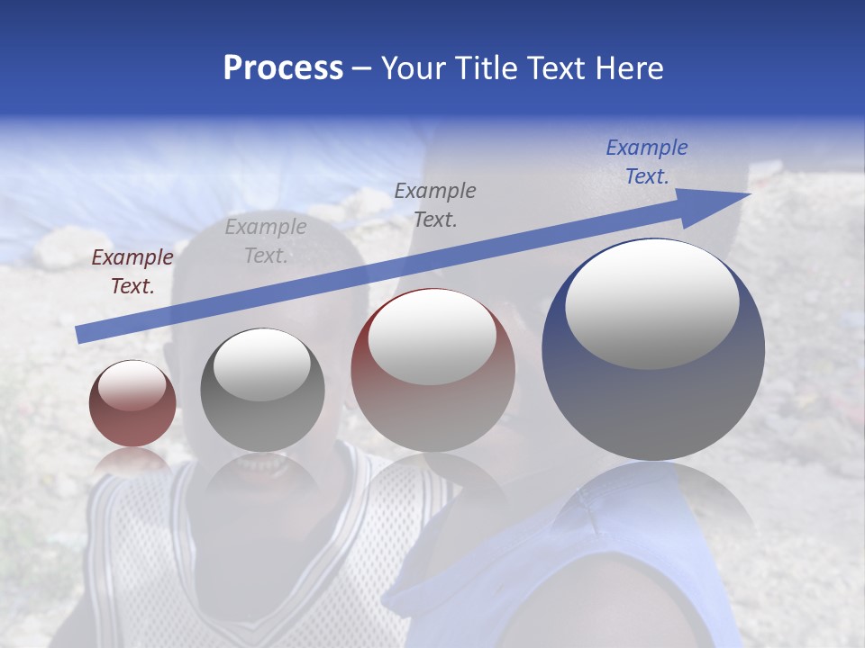 Blue Two Abandoned PowerPoint Template
