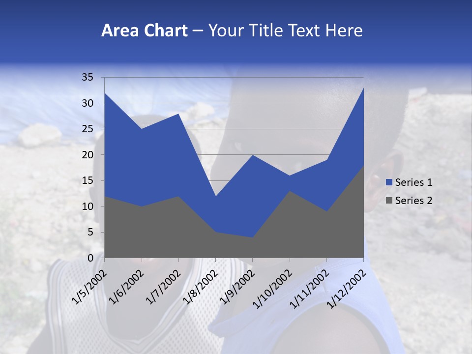 Blue Two Abandoned PowerPoint Template