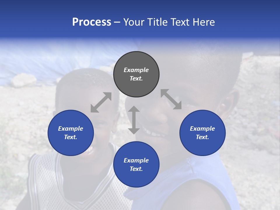 Blue Two Abandoned PowerPoint Template