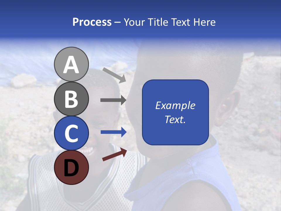 Blue Two Abandoned PowerPoint Template